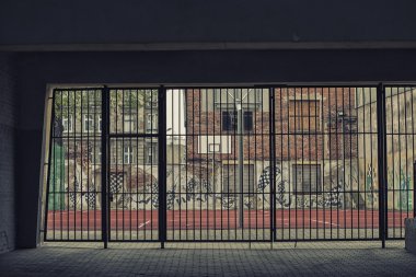sokak basketbol sahası