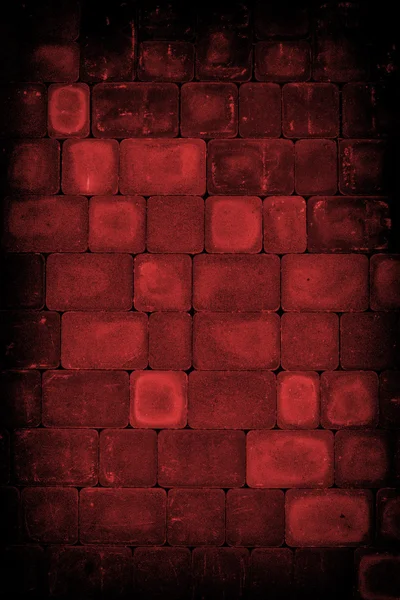 Face carreaux rouge foncé fond ou texture — Photo