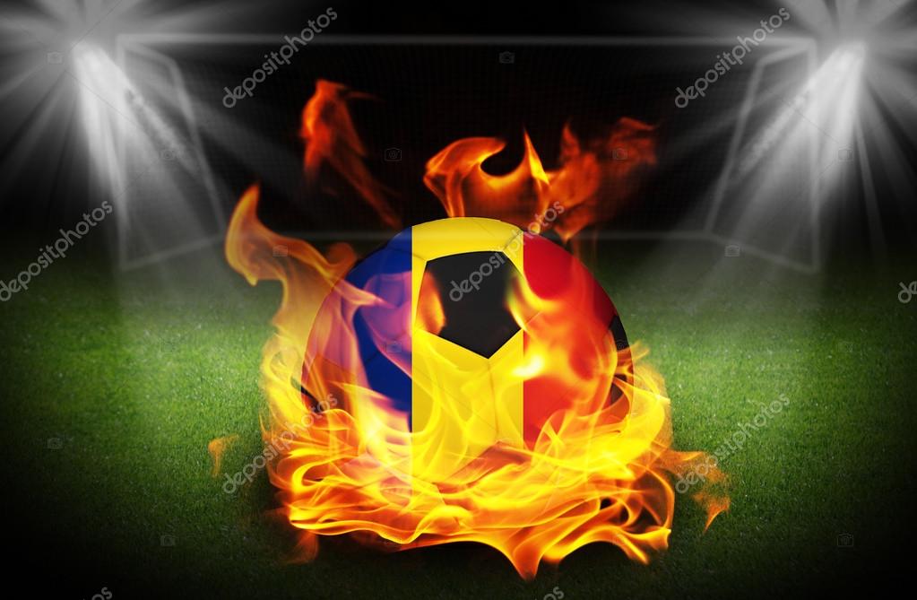 Fire Soccerball Stock Photos - 654 Images