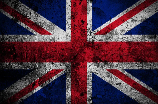 Grunge flag of United Kingdom — Stock Photo, Image