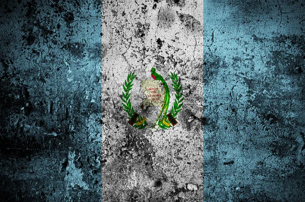 Grunge guatemala zászlaja tőke Guatemalaváros — Stock Fotó