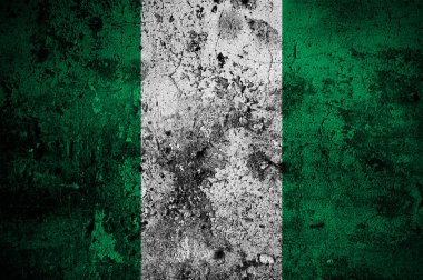 Başkent Abuja, Nijerya Grunge bayrağı