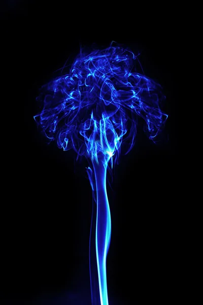 Anstract energy explosion on black background — Stock Photo, Image