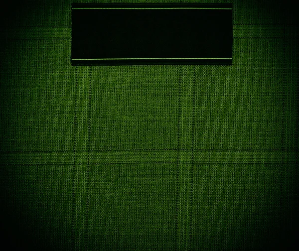 Dark green Background of textile texture. Close up — Stock Photo, Image