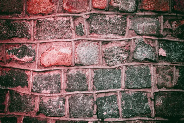 Grunge rojo oscuro Fondo de textura de pared de piedra —  Fotos de Stock