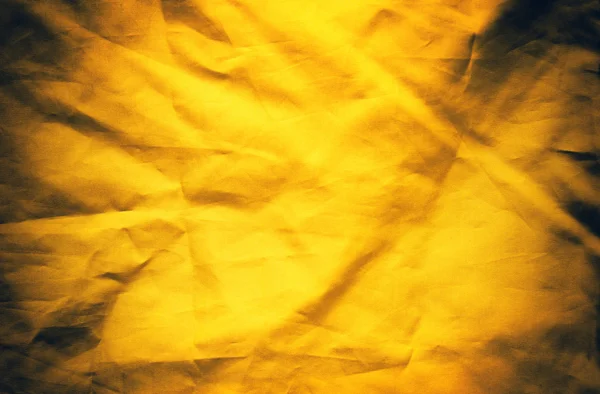 Gelber textiler Hintergrund oder Textur — Stockfoto