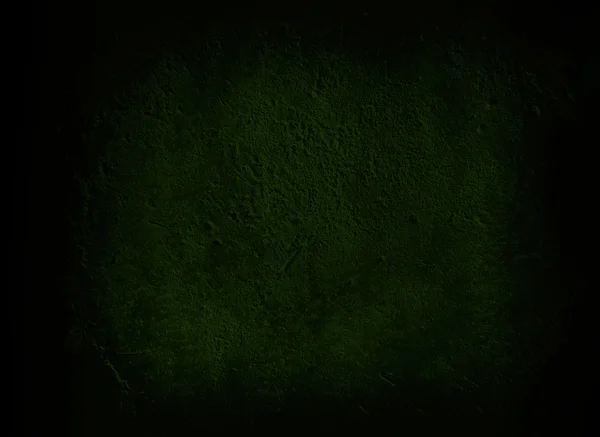 Koyu yeşil duvar arkaplanı veya dokusu — Stok fotoğraf