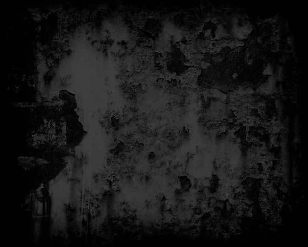 Sombre grunge rouillé mur métallique fond ou texture — Photo