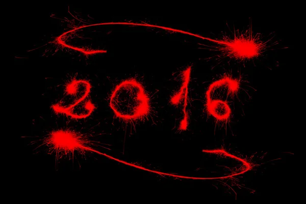 Red horror 2016 written by blood — Stock Photo, Image