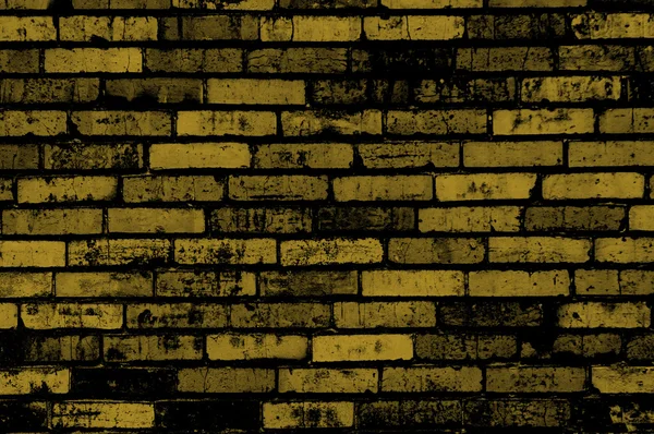 Fond ou texture de mur grunge jaune — Photo