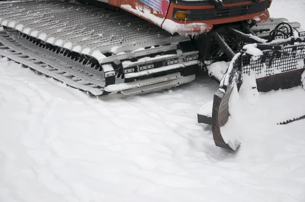 Snowplow remoção de neve — Fotografia de Stock