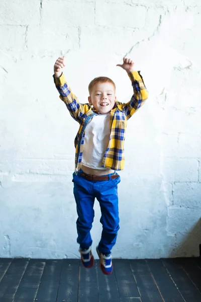 Red-haired boy — Stock Photo, Image