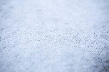 Soyut beyaz kar dokusu kopya alanı ile detaylı bir arkaplan. Seçici odak kullanılıyor.