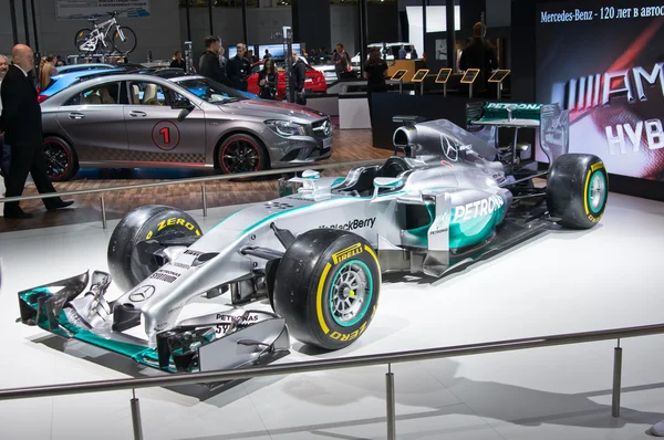 F1 Mercedes Amg Петронас — стоковое фото
