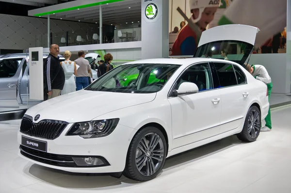 Skoda Superb — Stockfoto