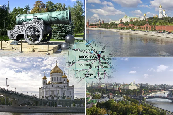Besichtigung von Moskau — Stockfoto