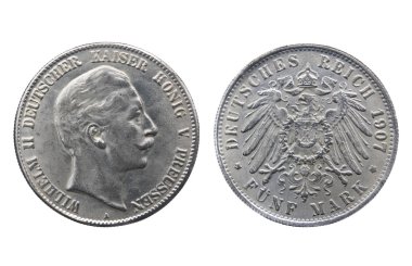 Alman Reich'ın eski gümüş sikke