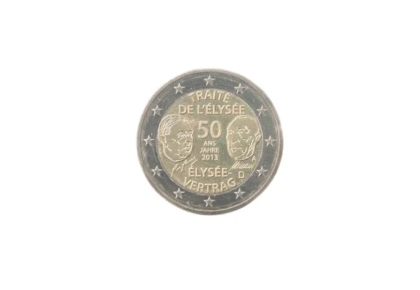 Moneda conmemorativa de 2 euros de Alemania — Foto de Stock