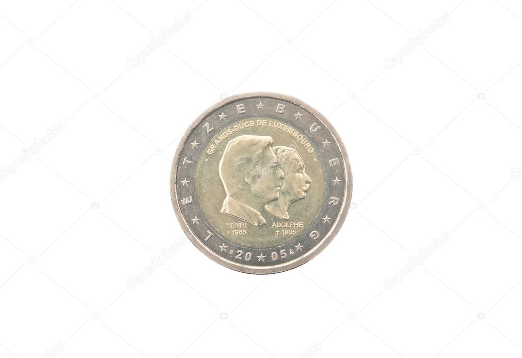 Commemorative 2 euro coin of Luxembourg