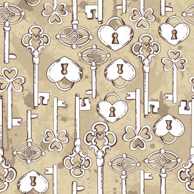 anahtarları desen çizim arka planı