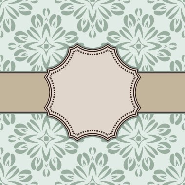 çerçeve ile antika arka plan