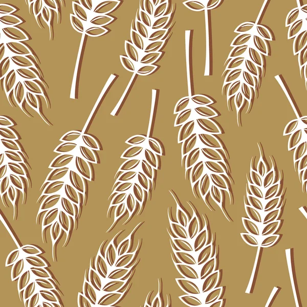 Вуха візерунка пшениці — стоковий вектор