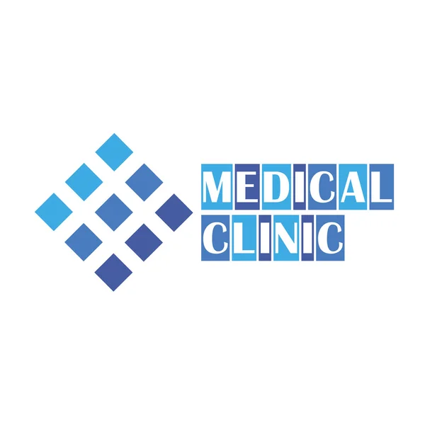 Foto Logo medische kliniek — Stockvector