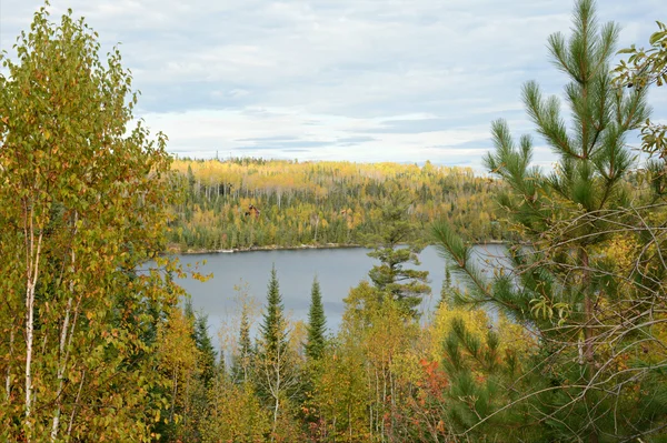 Лаврентіївський Розділяй краєвид з Gunflint стежка — стокове фото