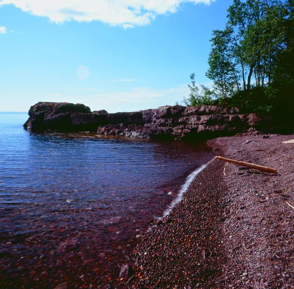 Lake Superior North Shore Em Minnesota — Fotografia de Stock