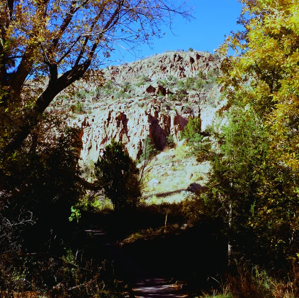 Bandelier Nationaldenkmal - Nord-Zentralmexiko — Stockfoto