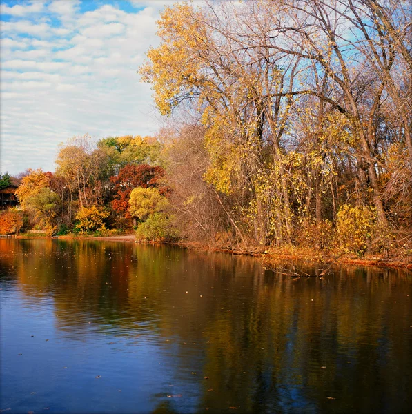 Ezüst tó szinergia - Minnesota — Stock Fotó