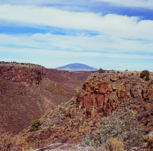 Malownicze Rio Grande del Norte National Monument - Nowy Meksyk — Zdjęcie stockowe