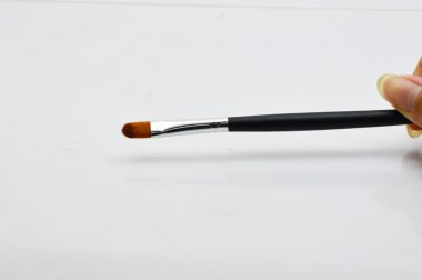 makyaj fırçası izole