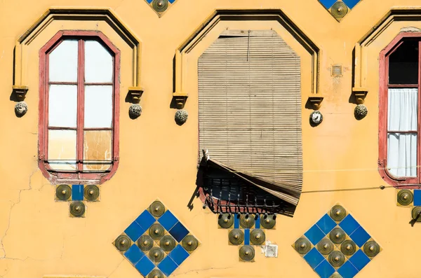 Detail of historic town of Girona (Spain) — Stock Photo, Image