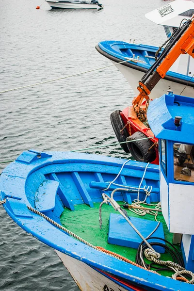 Illa Arousa Spain February 2019 Fishing Boats Fishing Port One — 图库照片