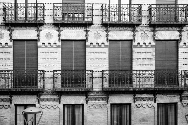 Tudela Espanha Dezembro 2018 Fachada Edifício Parte Histórica Cidade — Fotografia de Stock