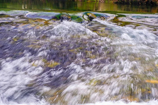 Hidromasajes Pequeñas Cascadas Río Tamuxe Ayuntamiento Rosal Galicia España —  Fotos de Stock