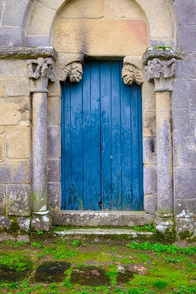 Détail Complexe Forestier Eglise Couvent Sanfins Portugal Complexe Bénédictin Roman — Photo