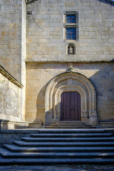 奥伦策 西班牙 的Bon Xesus Trandeiras修道院 从第一次复兴开始就维护教堂和修道院 以及哥特式建筑 — 图库照片