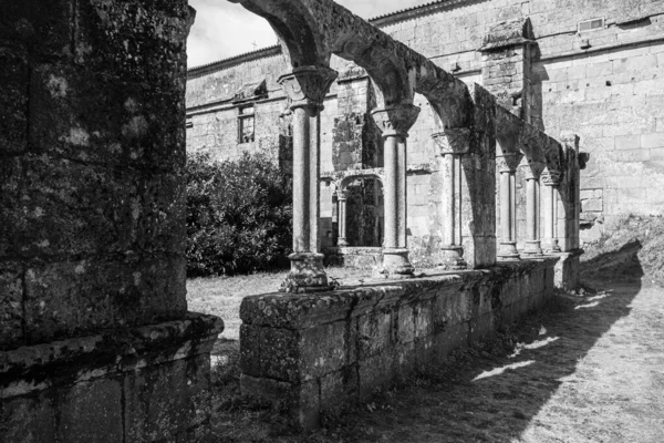 Klasztor Bon Xesus Trandeiras Ourense Hiszpania Który Utrzymuje Kościół Klasztor — Zdjęcie stockowe
