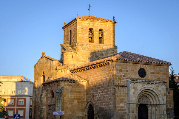 The church of San Juan de Rabanera, one of the Castilian Romanesque monuments that the Spanish city of Soria (Spain) has.