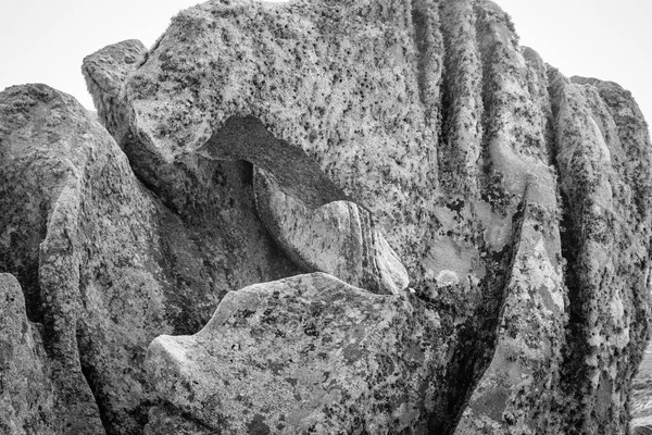 Rochas Granito Zoomórficas Perto Farol Punta Nariga Malpica Bergantinos Província — Fotografia de Stock