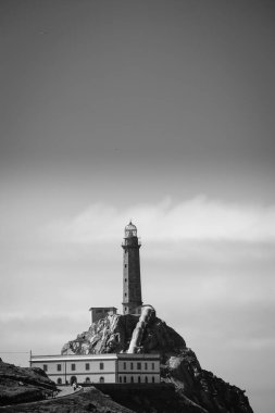 Galiçya 'daki en etkileyici Cape Vilan manzarası (İspanya)