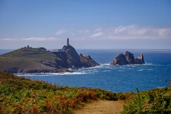 Uitzicht Cape Vilan Meest Indrukwekkende Heel Galicië Spanje — Stockfoto