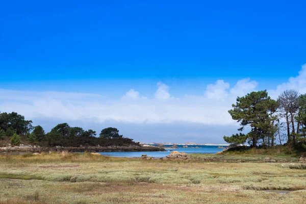 Parque Natural Punta Carreirino Isla Arosa Galicia España Lugar Privilegiado — Foto de Stock