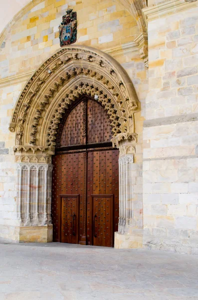 Vecchio stile ingresso porta d'ingresso — Foto Stock