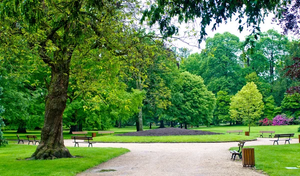 Parque en Vichy (Francia ) — Foto de Stock