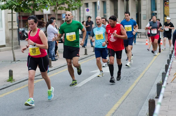 Kör runt på stan — Stockfoto