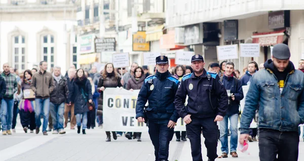 Demonstration — Stockfoto