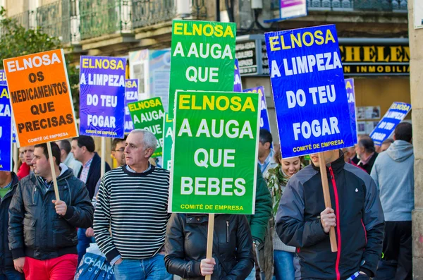 Demonstrace Španělsko — Stock fotografie